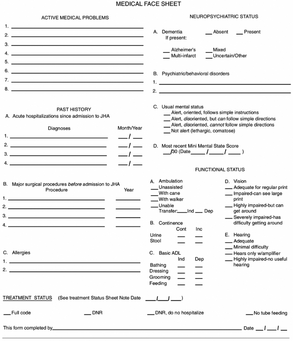 9 Patient Face Sheet Template Template Guru